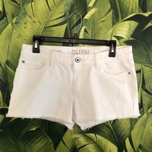 DL1961 LOLA shorts in white
